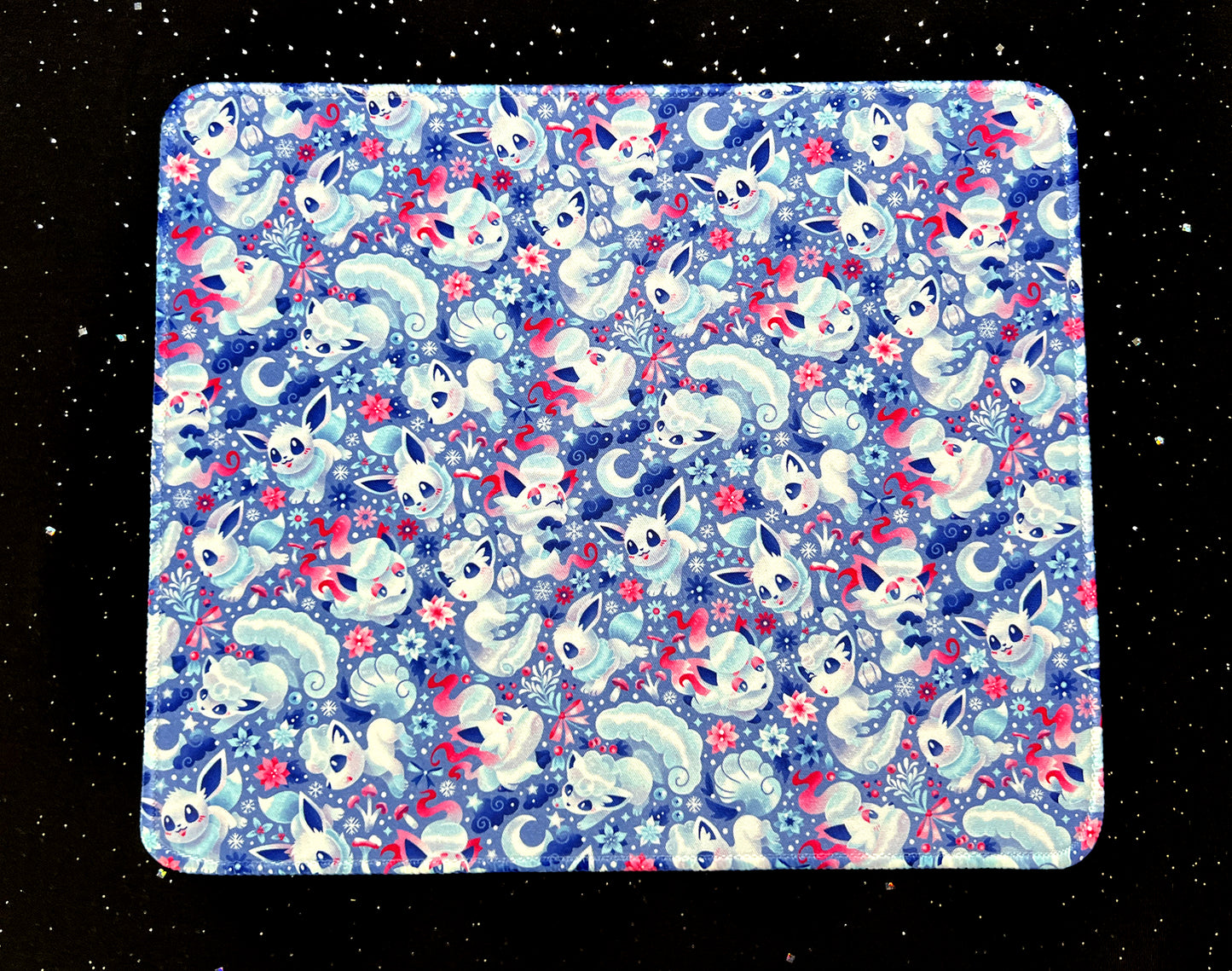 Frosty Foxes Mousepad