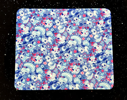 Frosty Foxes Mousepad
