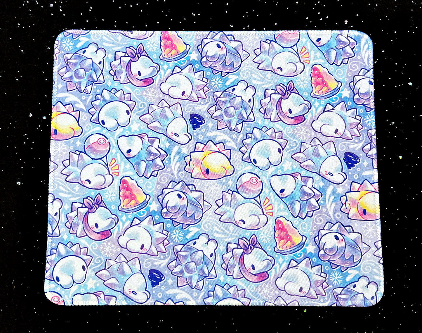 Snowy Snom Mousepad