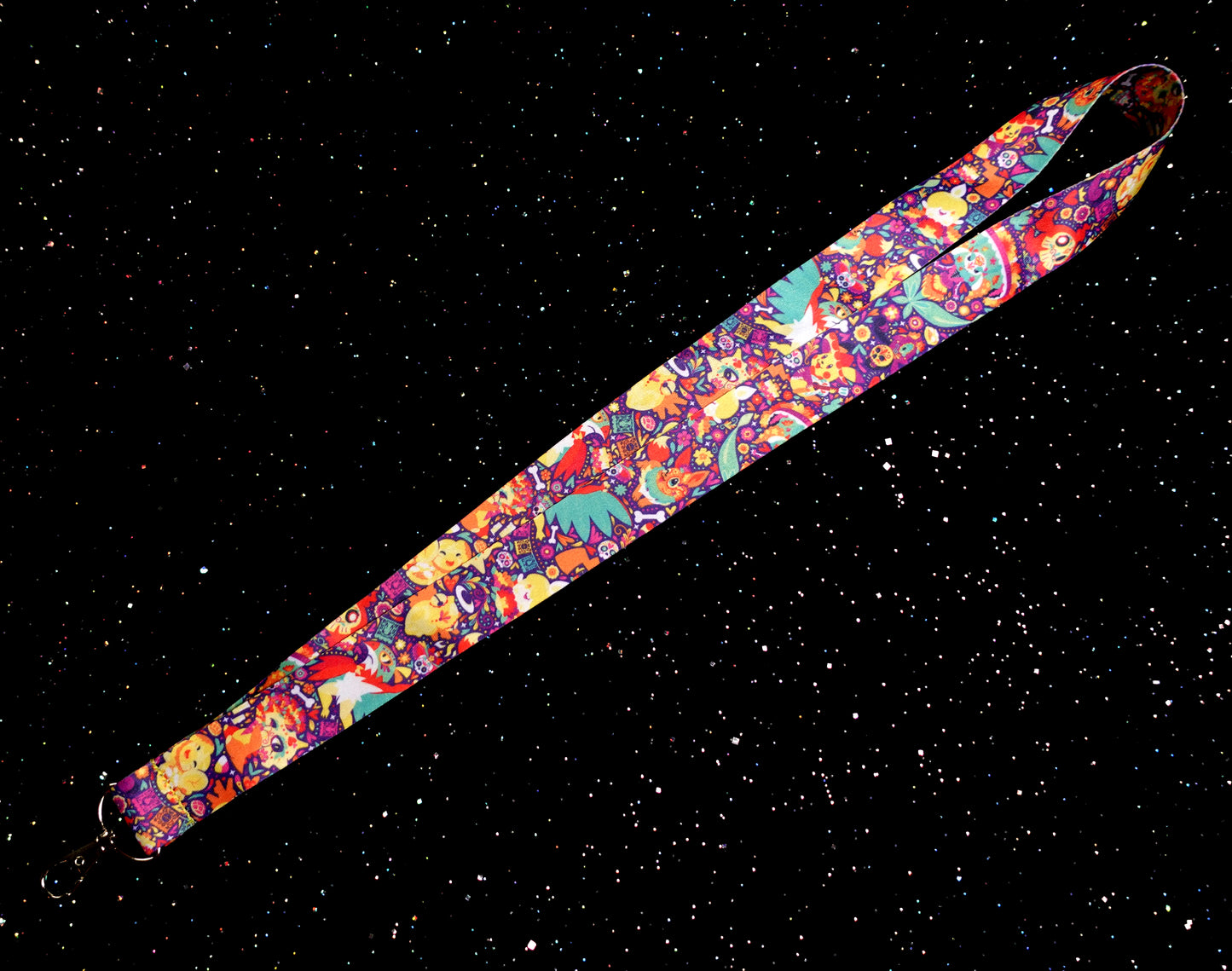 Día De Los Muertos Lanyard