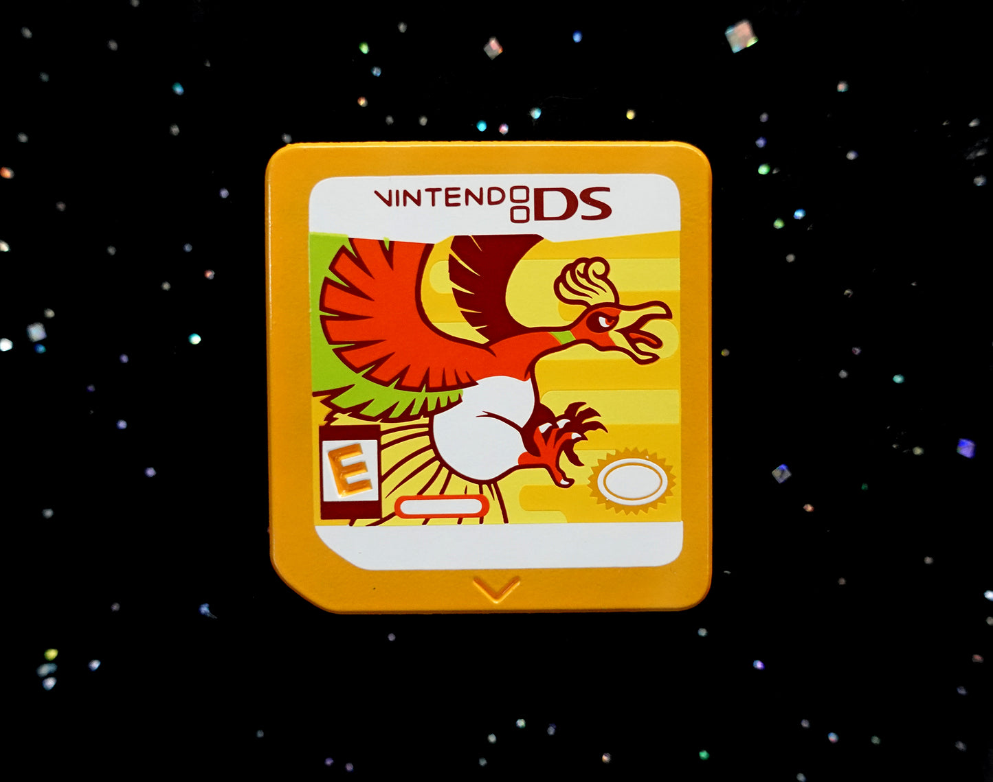 Gold DS Dyed Enamel Pin