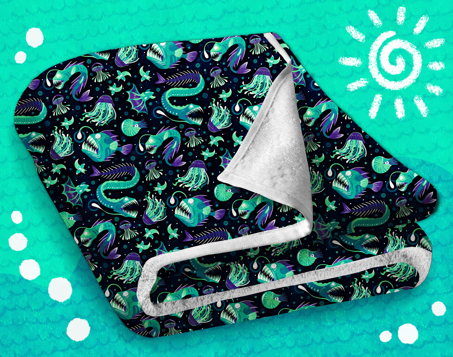 Deep Sea Beach Towel