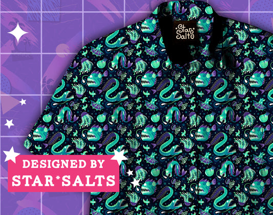 Deep Sea Button Up Shirt