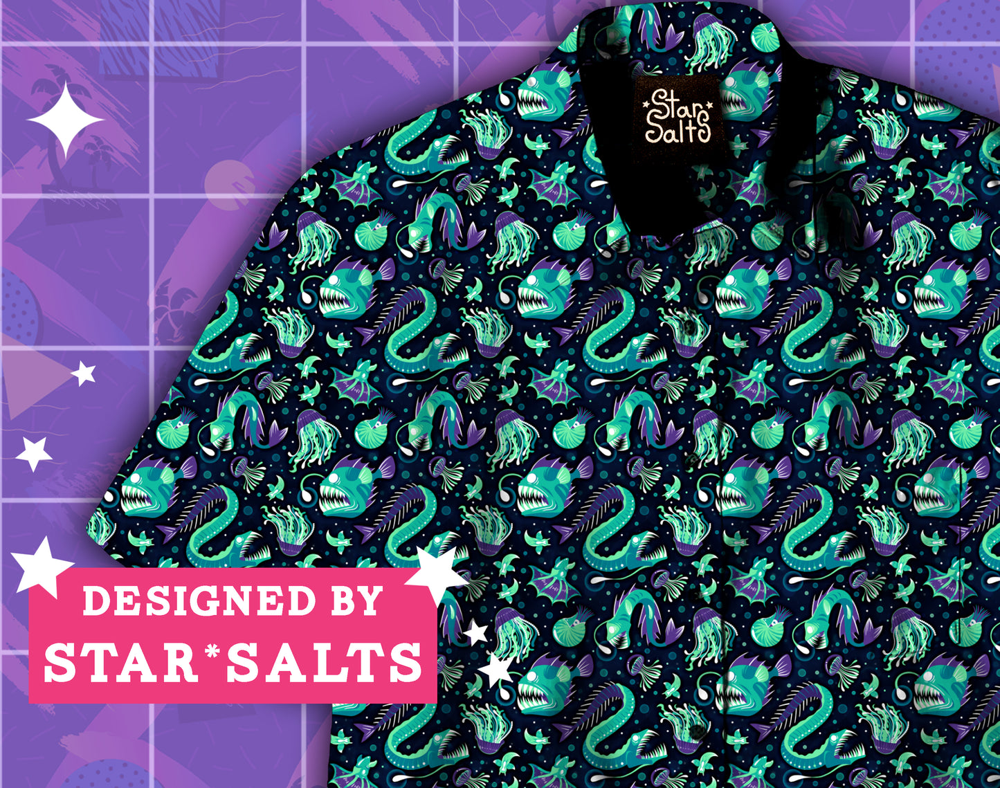 Deep Sea Button Up Shirt