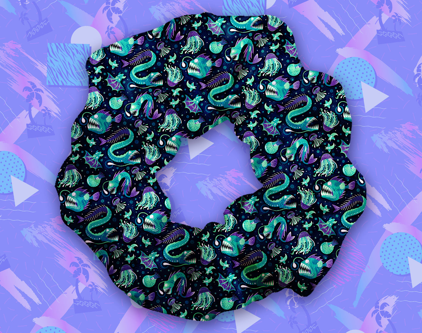 Deep Sea Scrunchie