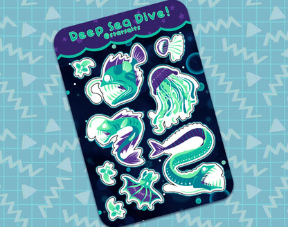 Deep Sea Sticker Sheet