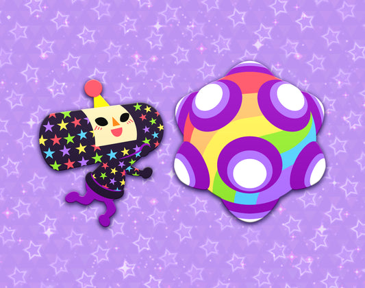 Dipp + Katamari Dyed Enamel Pin Set