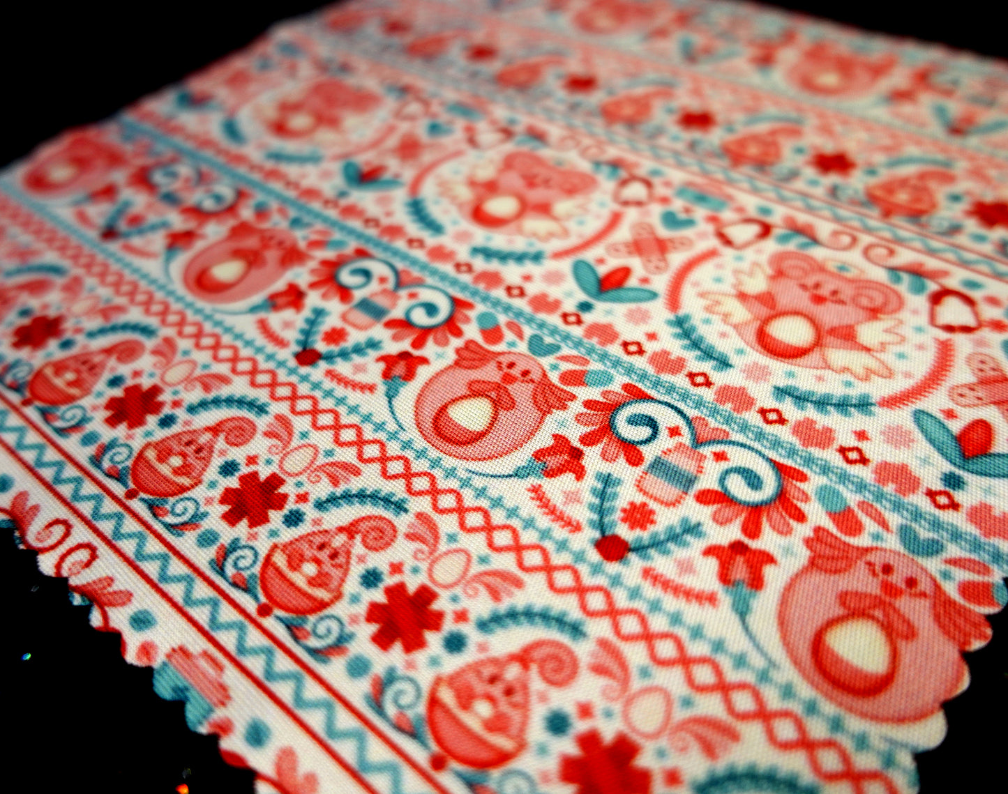 Cross Stich Chansey Microfiber Cloth