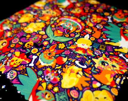 Día De Los Muertos Microfiber Cloth