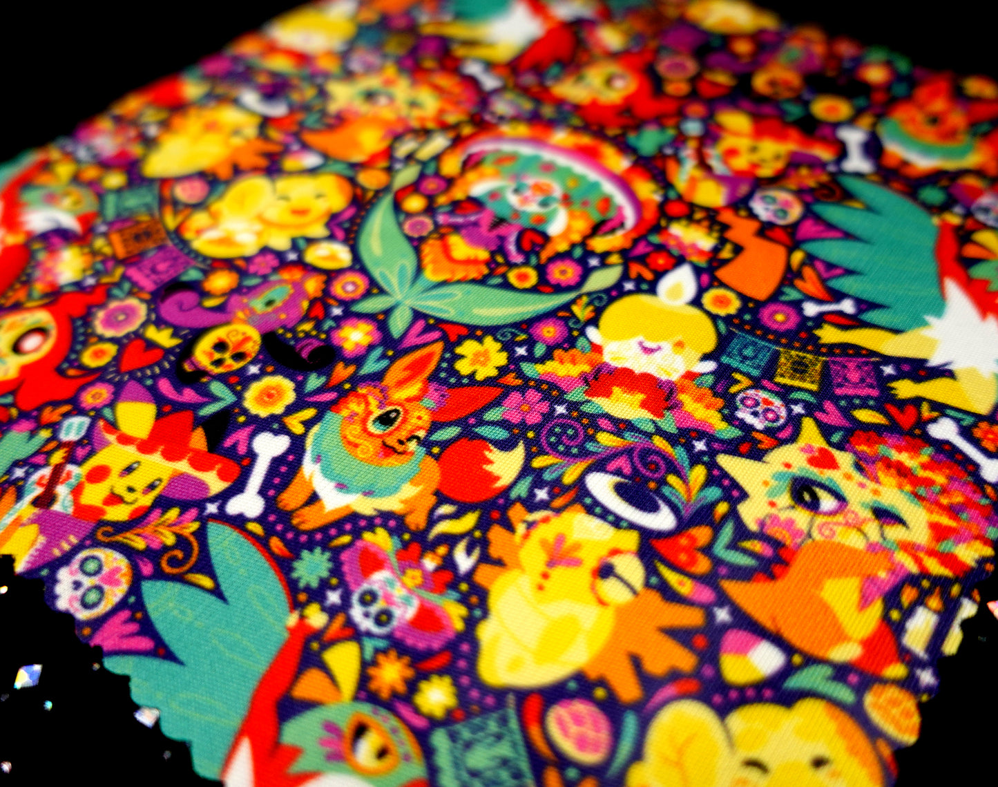 Día De Los Muertos Microfiber Cloth