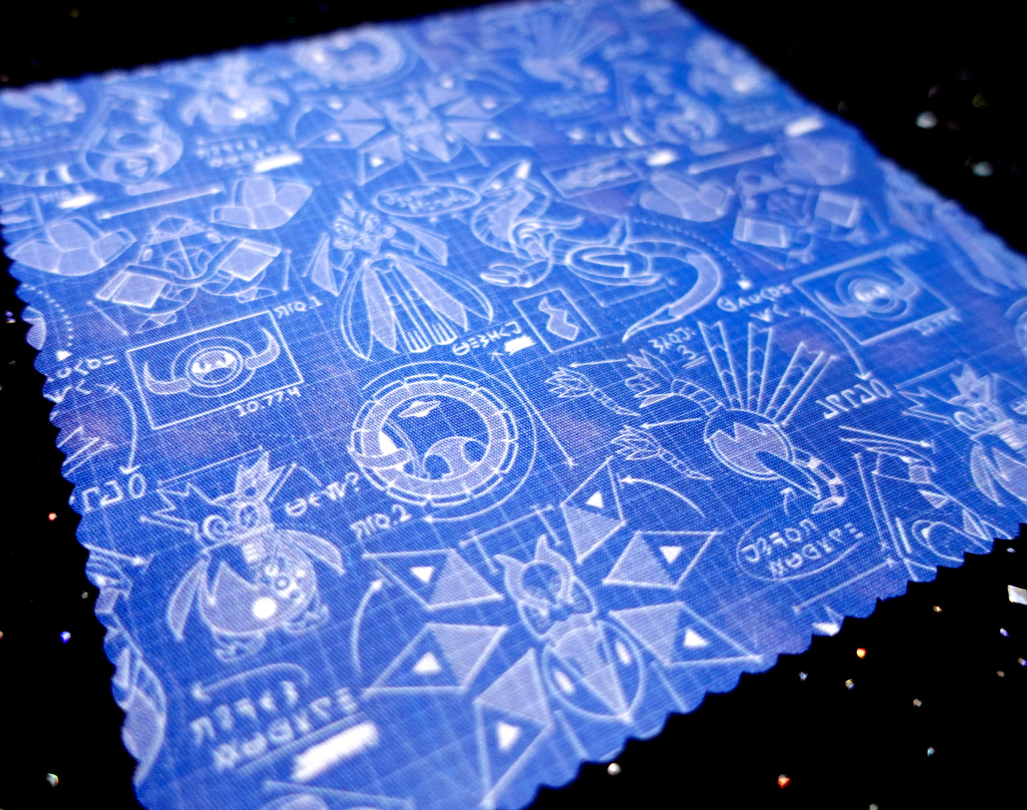 Paradox Blueprints Microfiber Cloth