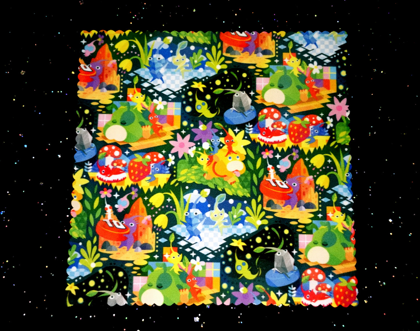Pikmin Garden Microfiber Cloth