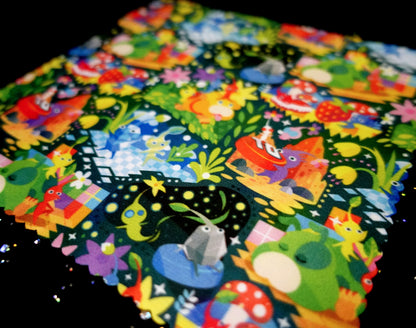 Pikmin Garden Microfiber Cloth