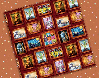 Eevee Art Gallery Microfiber Cloth