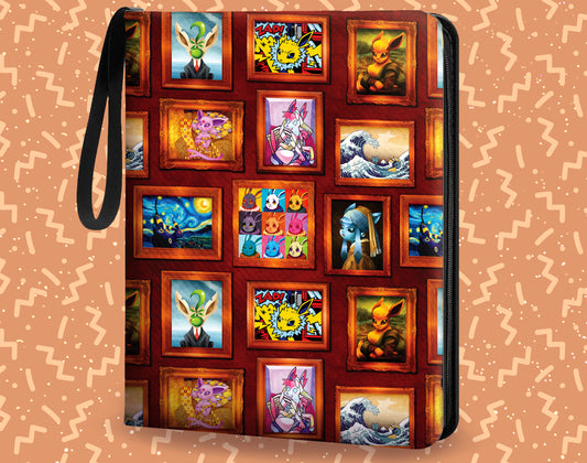 Eevee Art Gallery 9-Pocket Trading Card Binder