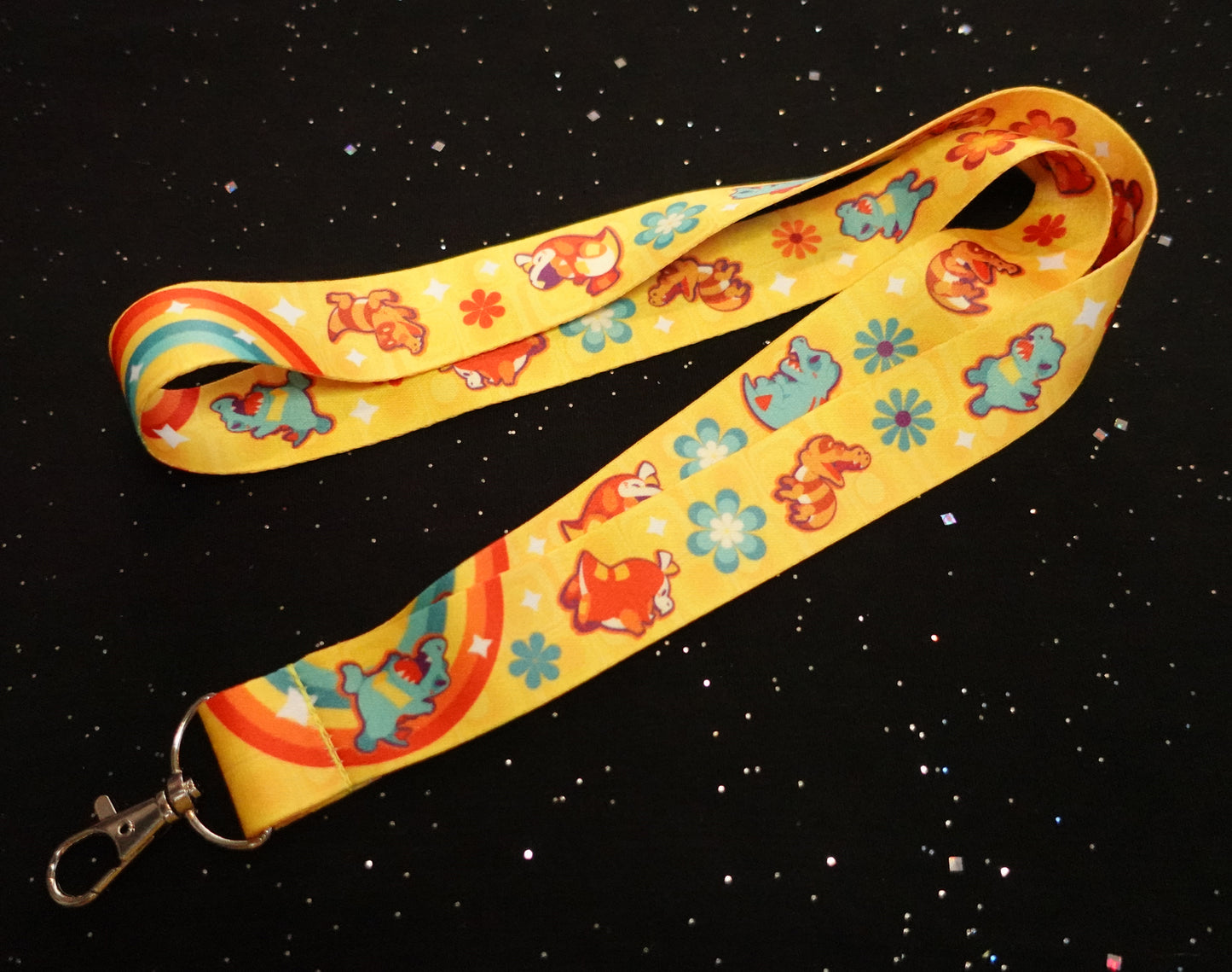 Crocodile Rock Lanyard