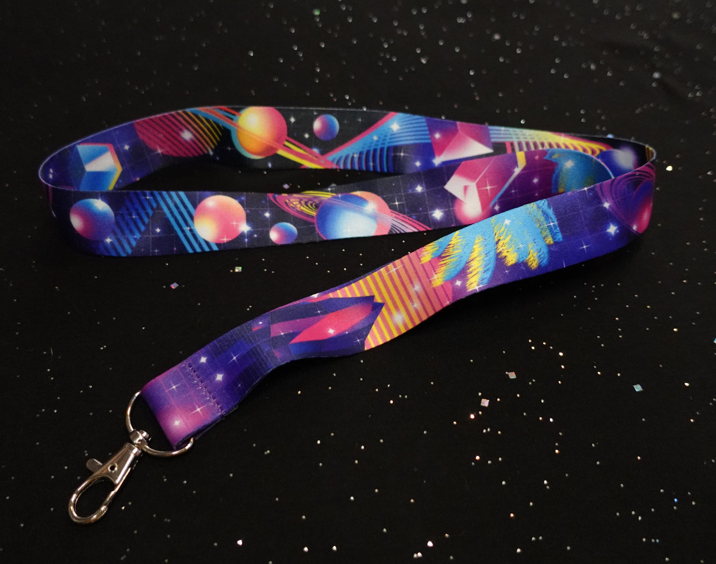 Synthwave Lanyard