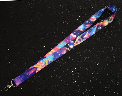Synthwave Lanyard