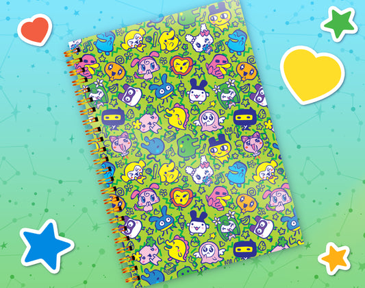Tamagotchi Time Reusable Sticker Book