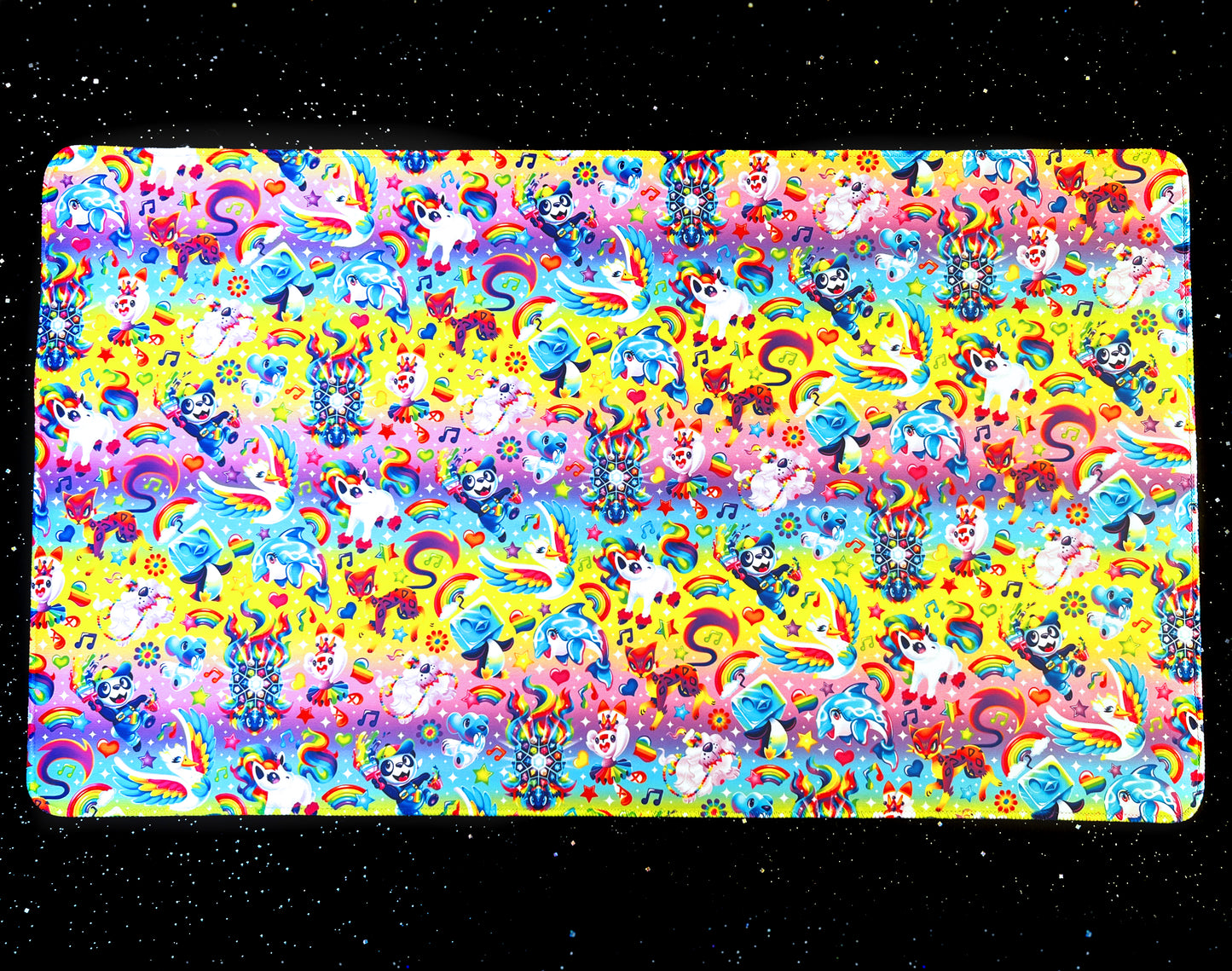 Rainbow Vibes Jumbo Desk Mat