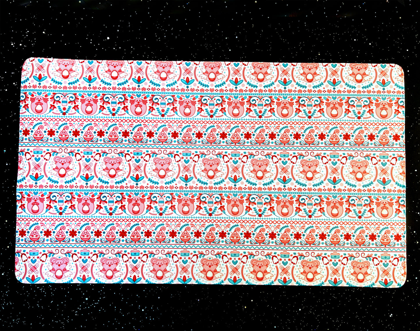 Cross Stich Chansey Jumbo Desk Mat