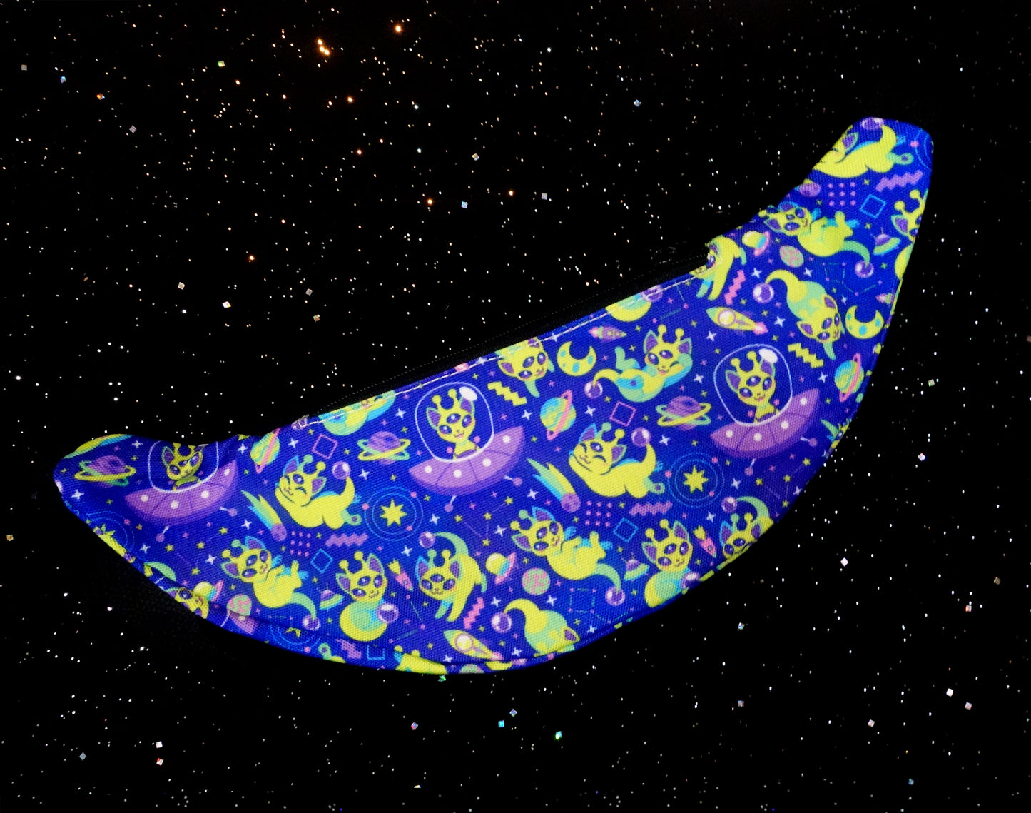 Alien Cat Fanny Pack