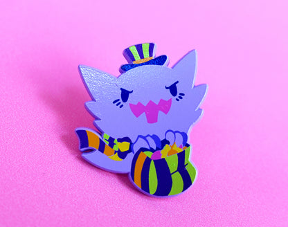 Halloween Haunter Dyed Enamel Pin
