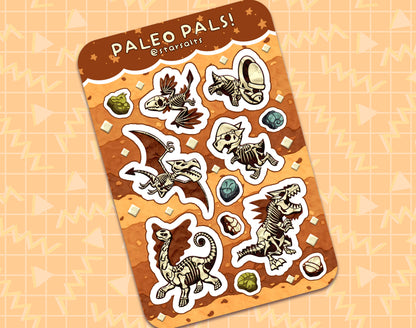 Paleo Pals Sticker Sheet