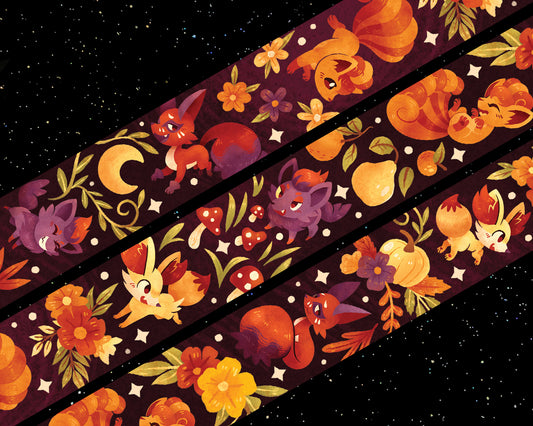 Forest Foxes Lanyard