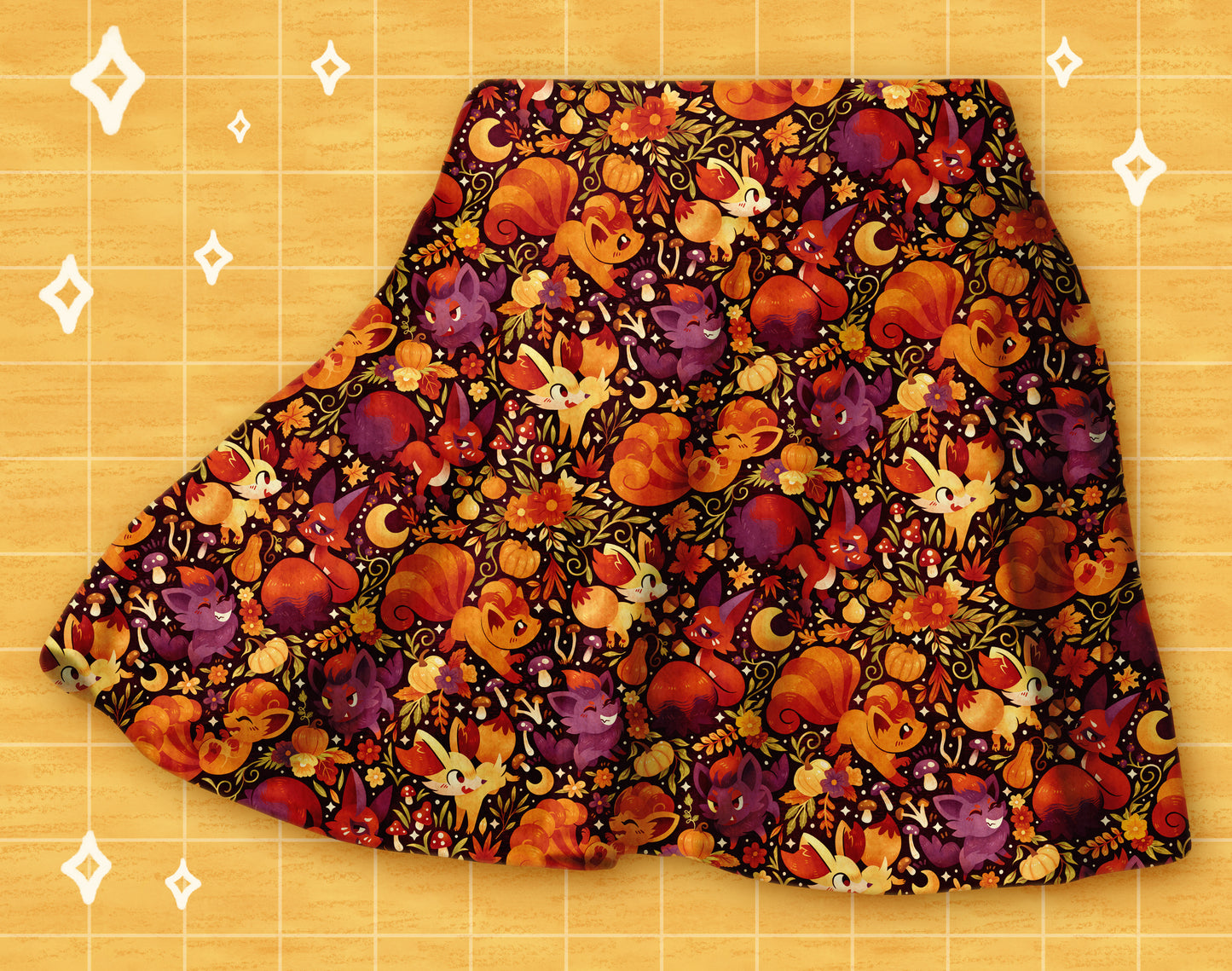 Forest Foxes Skirt