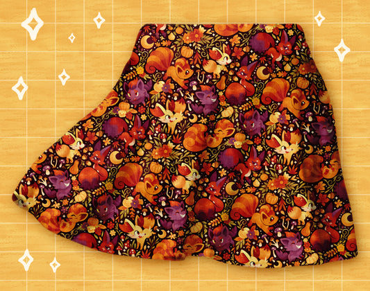 Forest Foxes Skirt