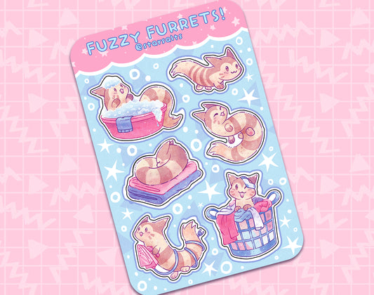 Furret Sticker Sheet