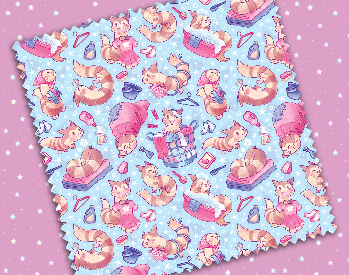 Fuzzy Furret Microfiber Cloth