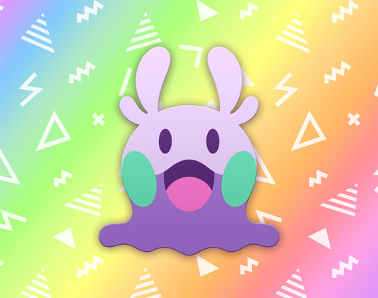 Goomy Dyed Enamel Pin