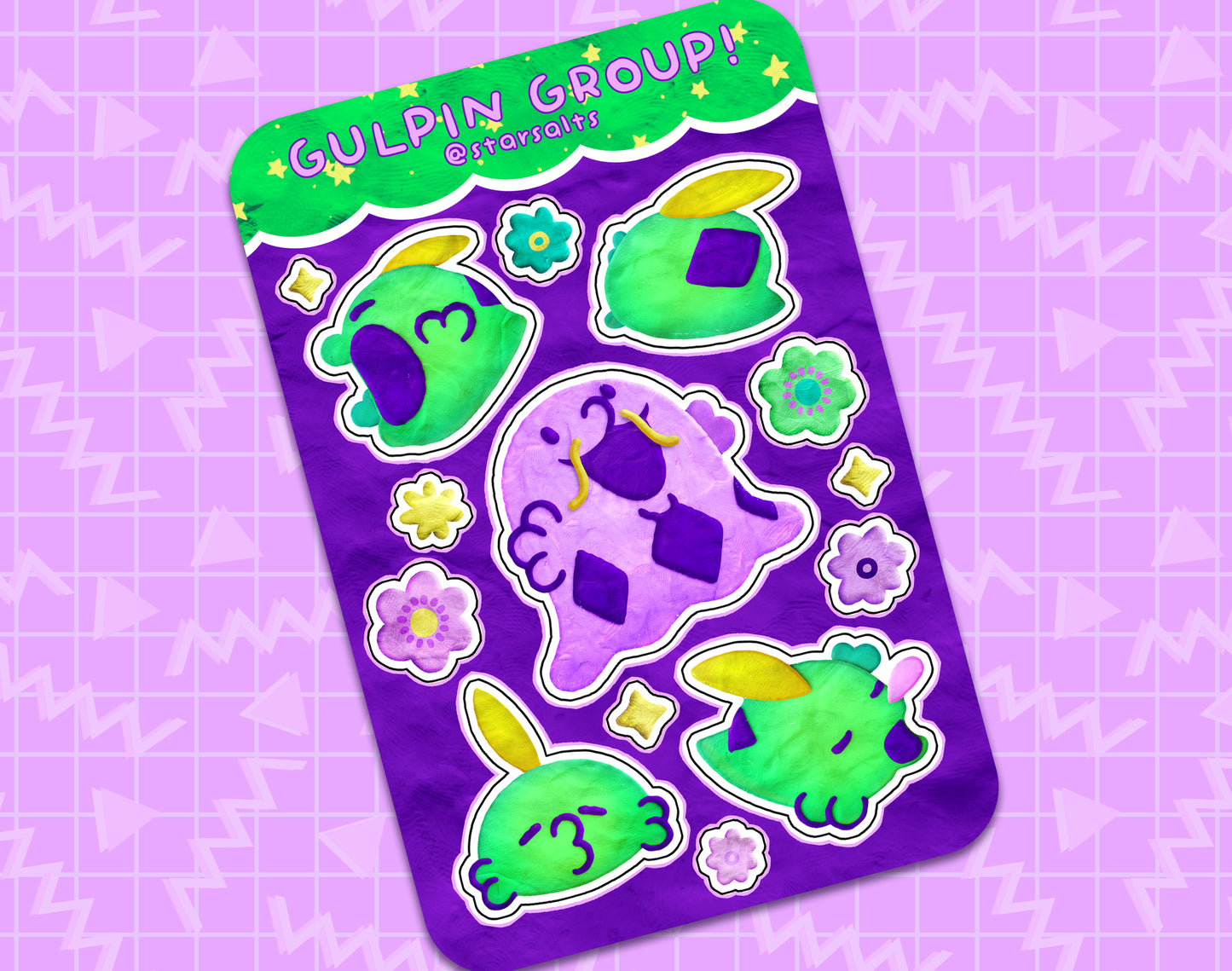Gulpin Group Sticker Sheet