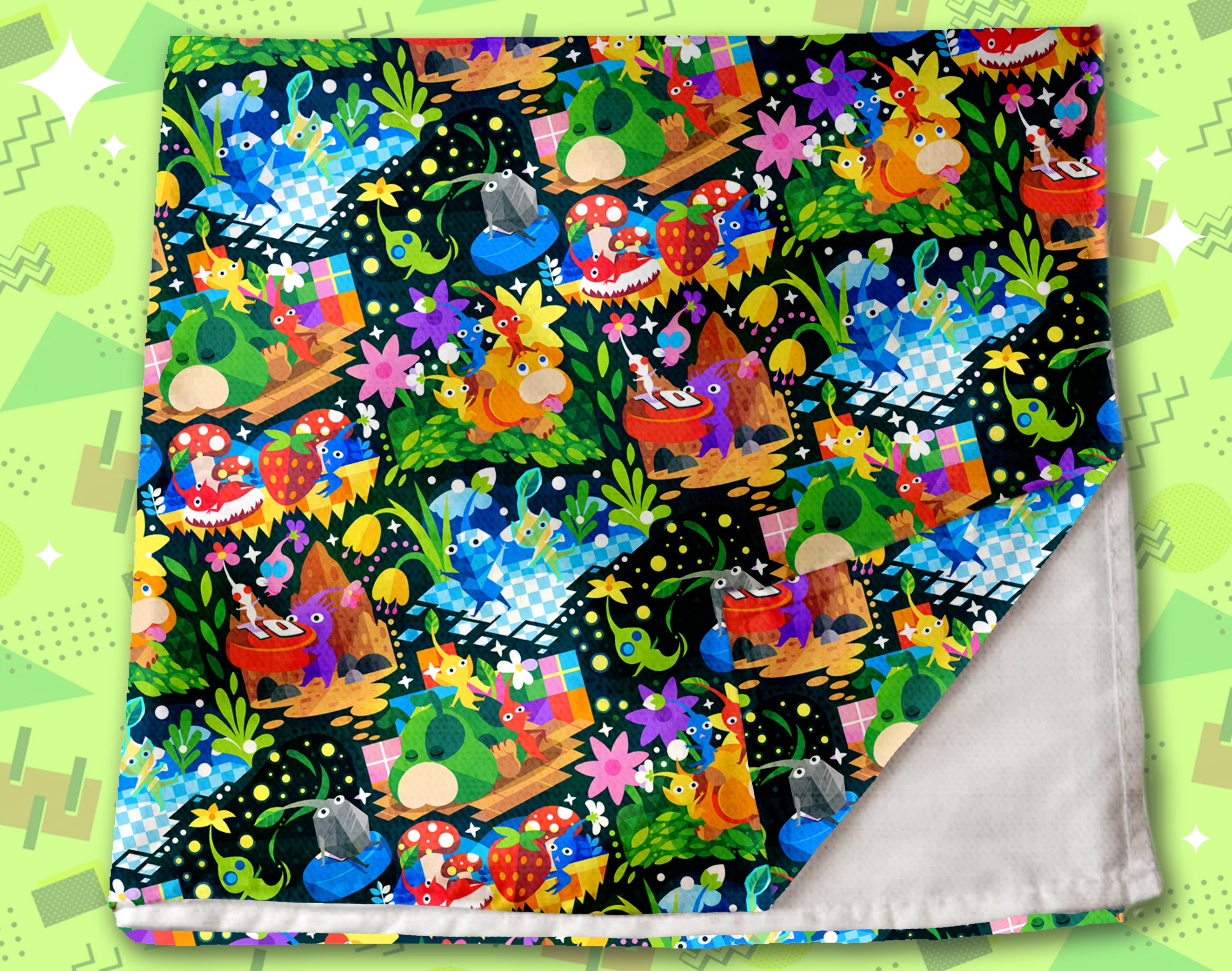 オーダー     ピクミン柄 Pikmin Garden Bandana – Star⭑Salts