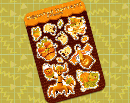 Haunted Harvest Sticker Sheet