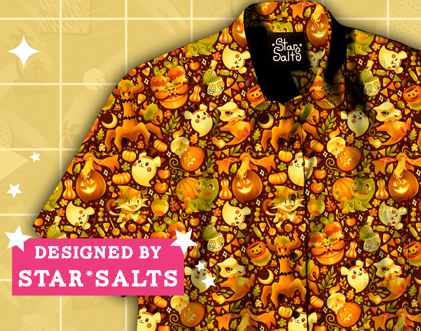 Haunted Harvest Button Up Shirt