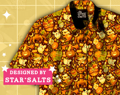 Haunted Harvest Button Up Shirt