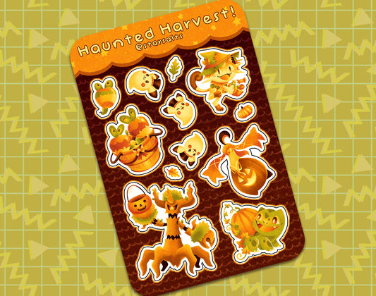 Haunted Harvest Sticker Sheet