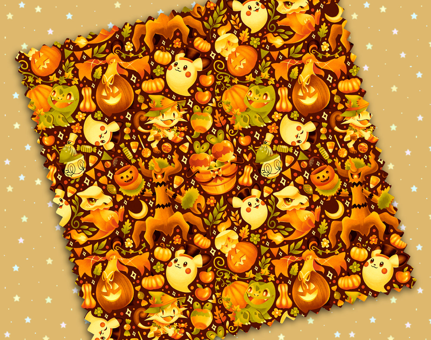 Haunted Harvest Microfiber Cloth