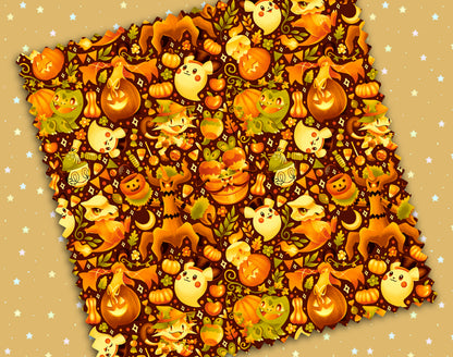 Haunted Harvest Microfiber Cloth