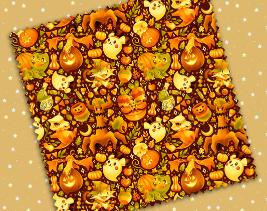 Haunted Harvest Microfiber Cloth