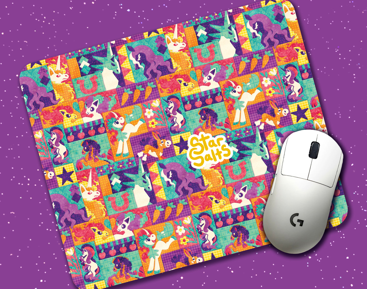 Patchwork Ponies Mousepad