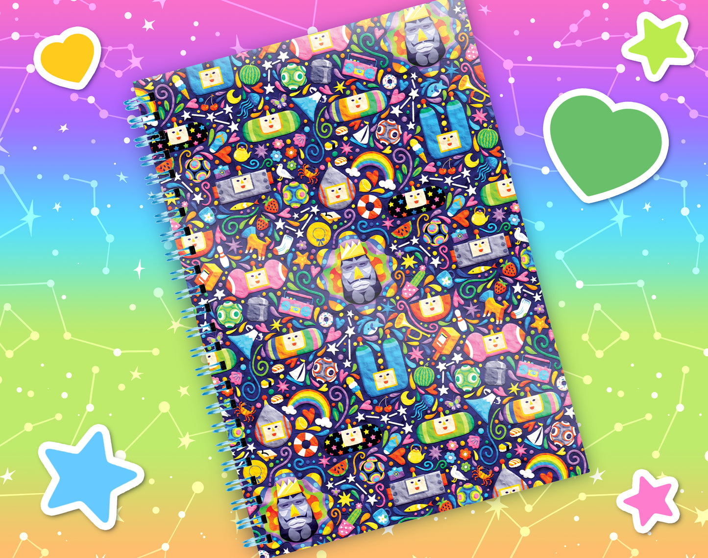 Katamari Khaos Reusable Sticker Book