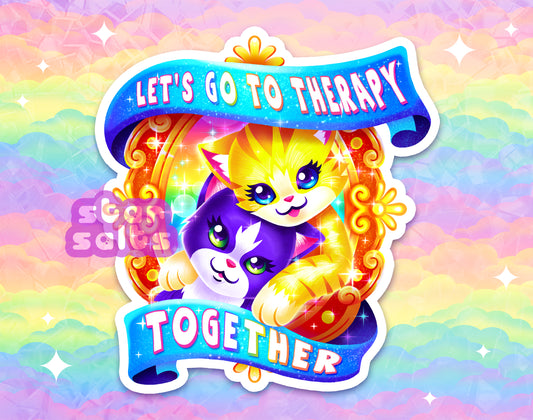 Therapy Together Sticker