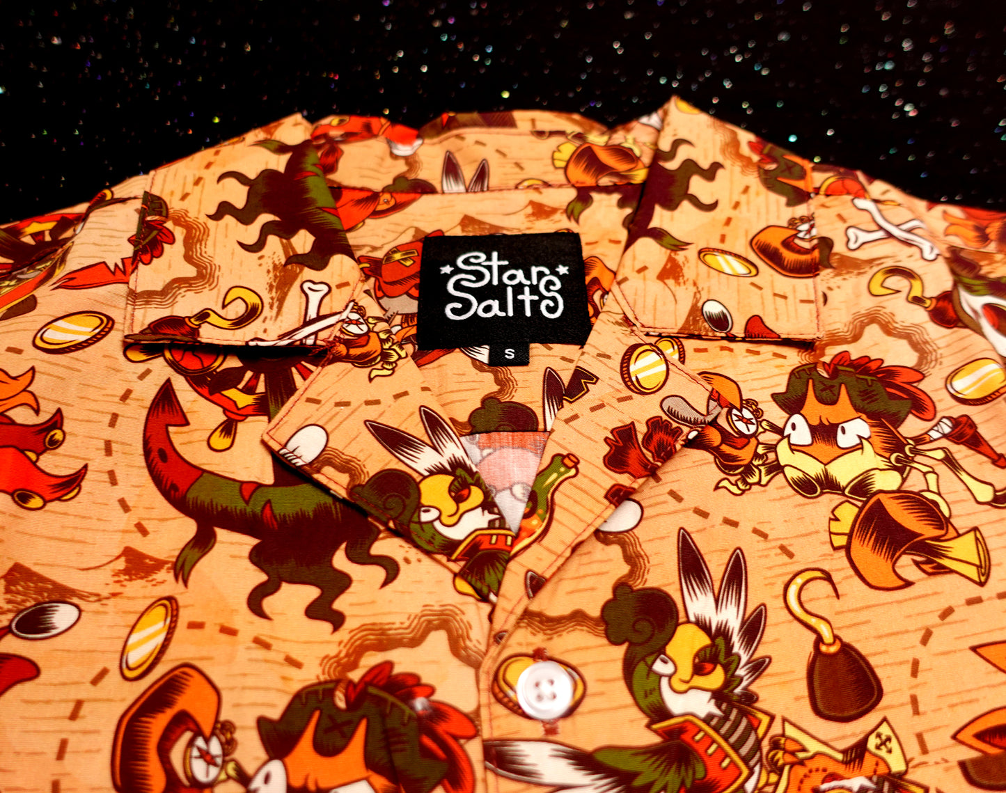 Poke'Pirates Button Up Shirt