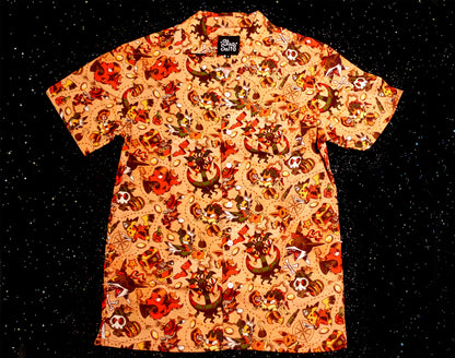 Poke'Pirates Button Up Shirt