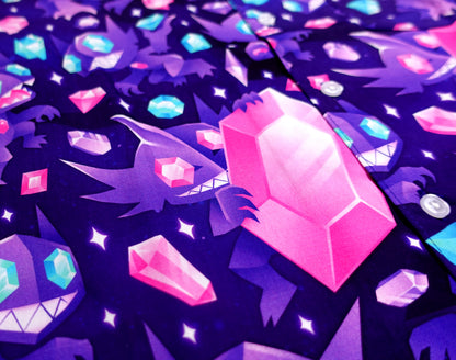 Sneaky Sableye Button Up Shirt