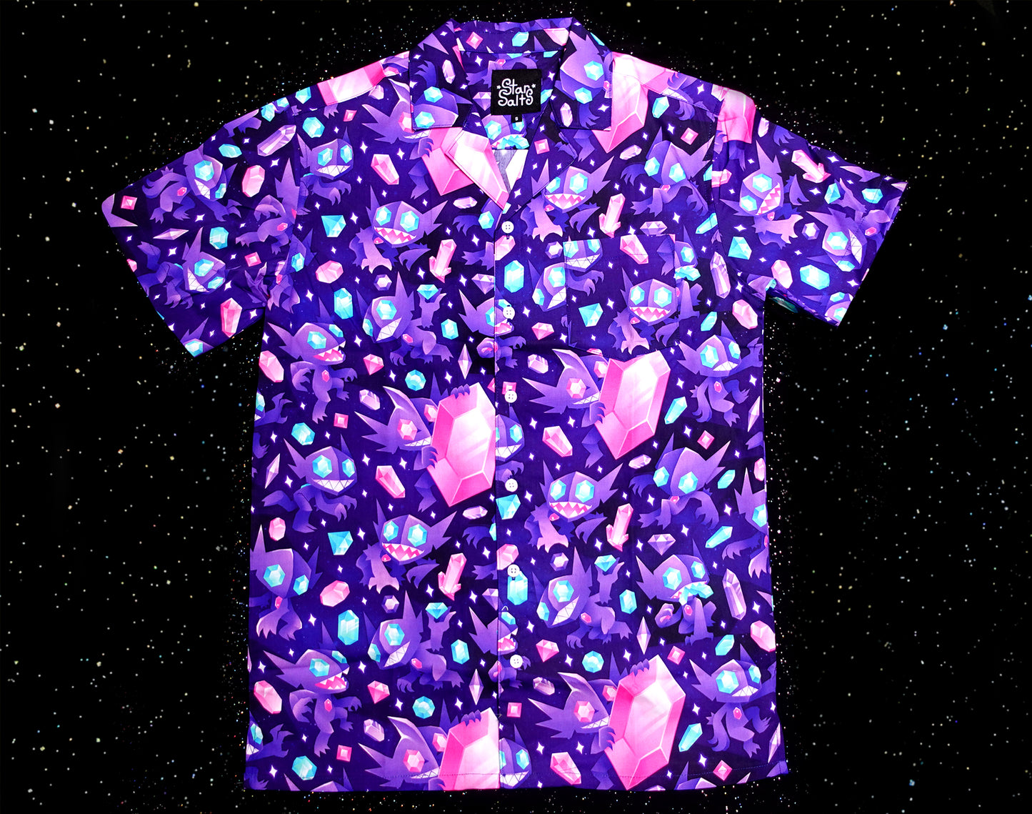 Sneaky Sableye Button Up Shirt